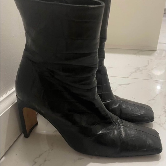 MIISTA black crock boots 39 - Picture 2 of 2